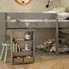 Steens For Kids Mid Sleeper In Cool Grey -bedding sale 1012906130072 3