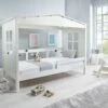 Charlotte White Wooden Treehouse Bed - 3ft Single -bedding sale 1 mento main
