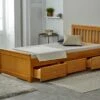 Amani UK 3'0 Mission Storage Bed In Honey 1 Amani UK 3'0 Mission Storage Bed In Honey -bedding sale 3 0 mission bed honey image 2