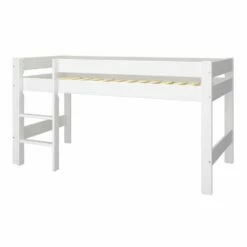 Steens Galaxy Mid Sleeper Bed In Surf White -bedding sale 4136130058000f b