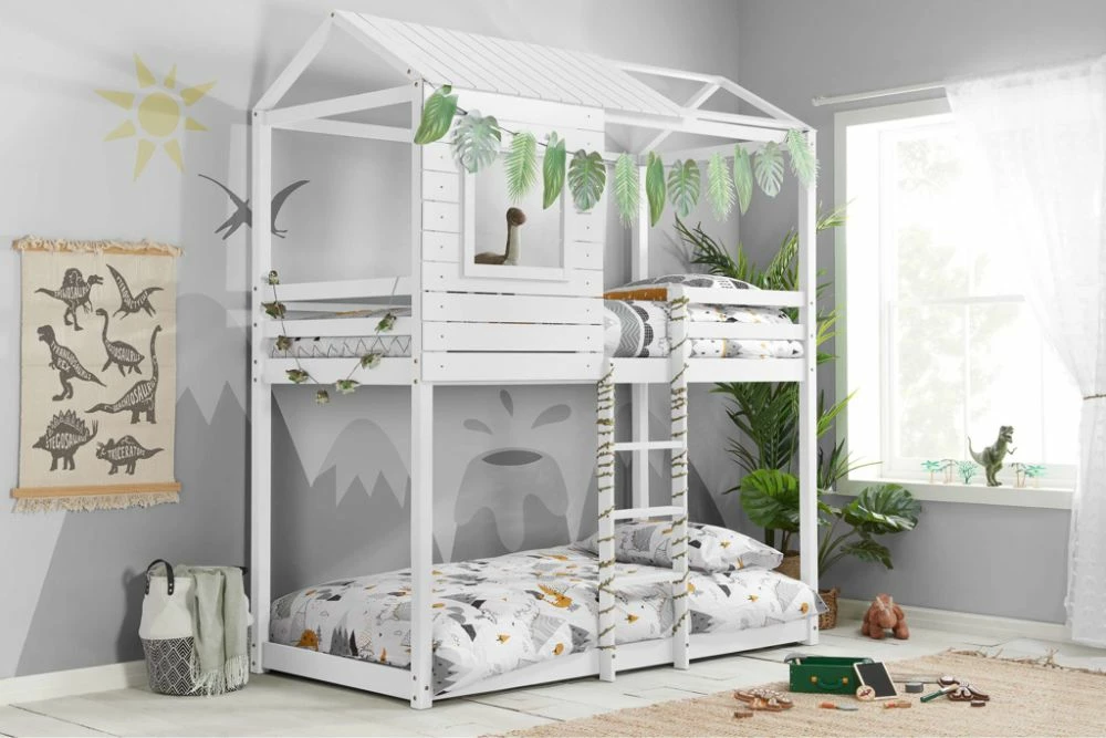 Birlea Adventure Bunk Bed In White 3 Birlea Adventure Bunk Bed In White