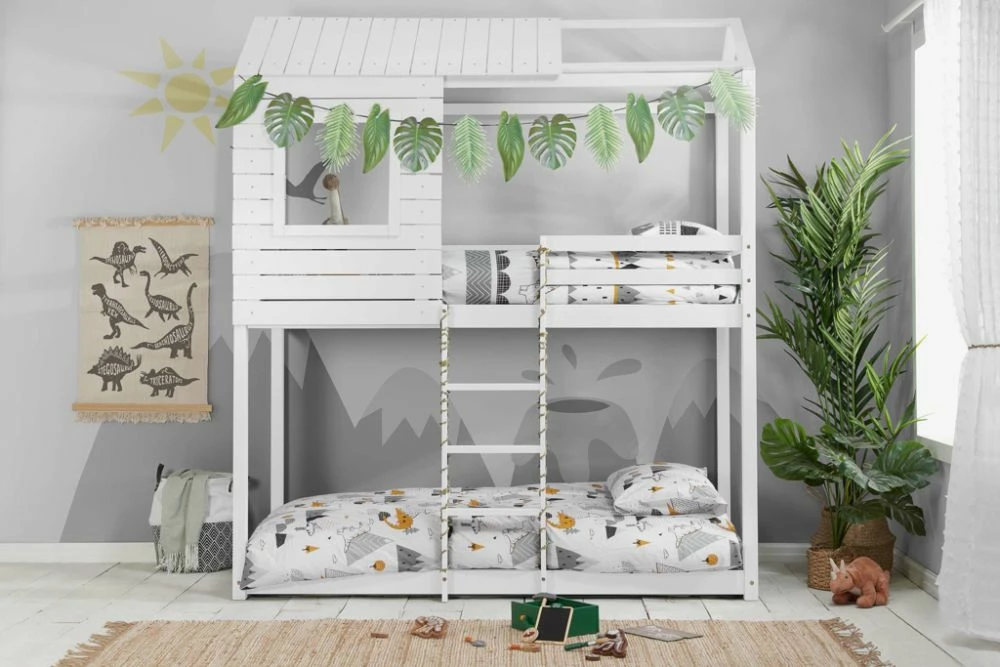 Birlea Adventure Bunk Bed In White 4 Birlea Adventure Bunk Bed In White - Image 2