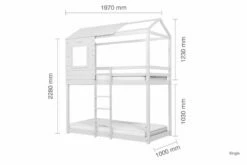 Birlea Adventure Bunk Bed In White 19 Birlea Adventure Bunk Bed In White -bedding sale advbbwht 51