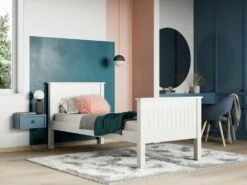 Astral Classic Single Bed In White