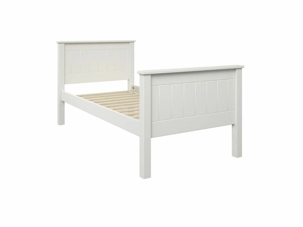 Astral Classic Single Bed In White 4 Astral Classic Single Bed In White - Image 2