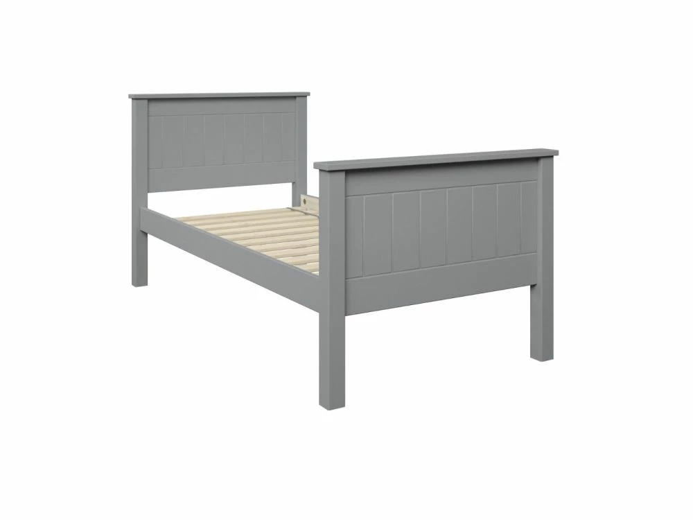 Astral Classic Single Bed In Grey 6 Astral Classic Single Bed In Grey - Image 4