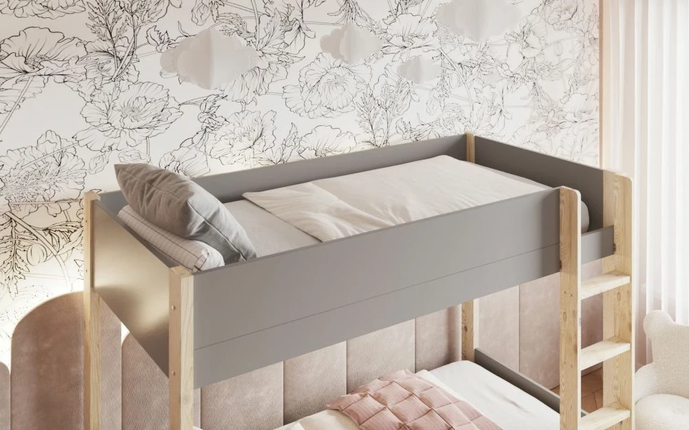 Astral Two Tone Bunk Bed In Grey 5 Astral Two Tone Bunk Bed In Grey - Image 3