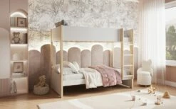 Astral Two Tone Bunk Bed In White