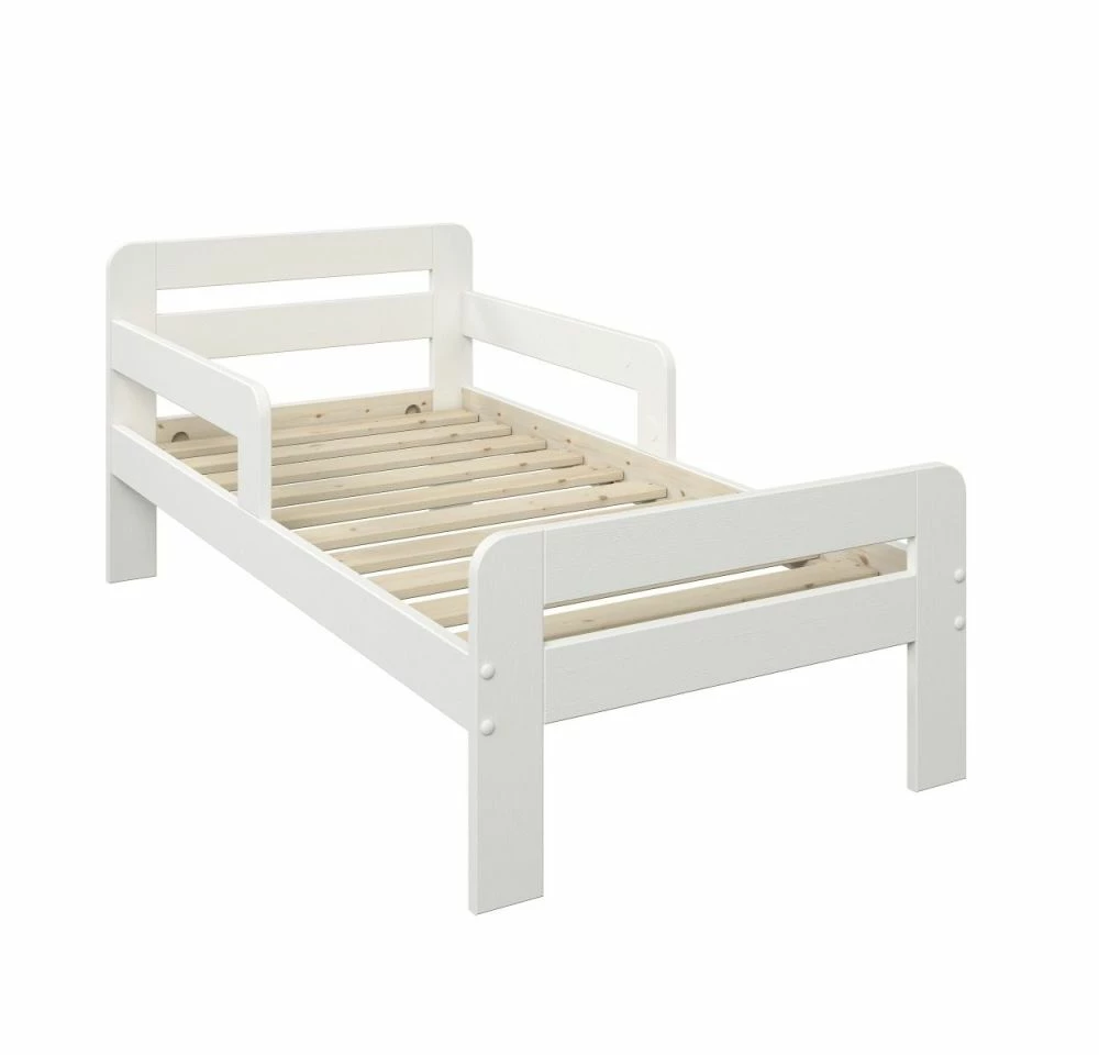 Astral Wooden Toddler Bed In White 4 Astral Wooden Toddler Bed In White - Image 2