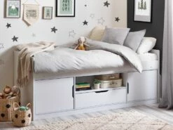 bedding sale 29 Julian Bowen Atom Low Sleeper In White