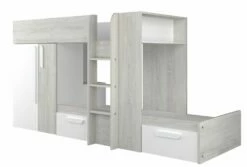 Kids Avenue Trasman Barca Bunk Bed - White 9 Kids Avenue Trasman Barca Bunk Bed - White -bedding sale barcabunkwhitec