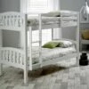 Daisy White Wooden Bunk Bed - 3ft Single 2 Daisy White Wooden Bunk Bed - 3ft Single -bedding sale bmh myawh str30 1