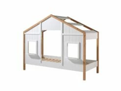 Vipack Babs White & Oak House Bed -bedding sale bsco9014 04