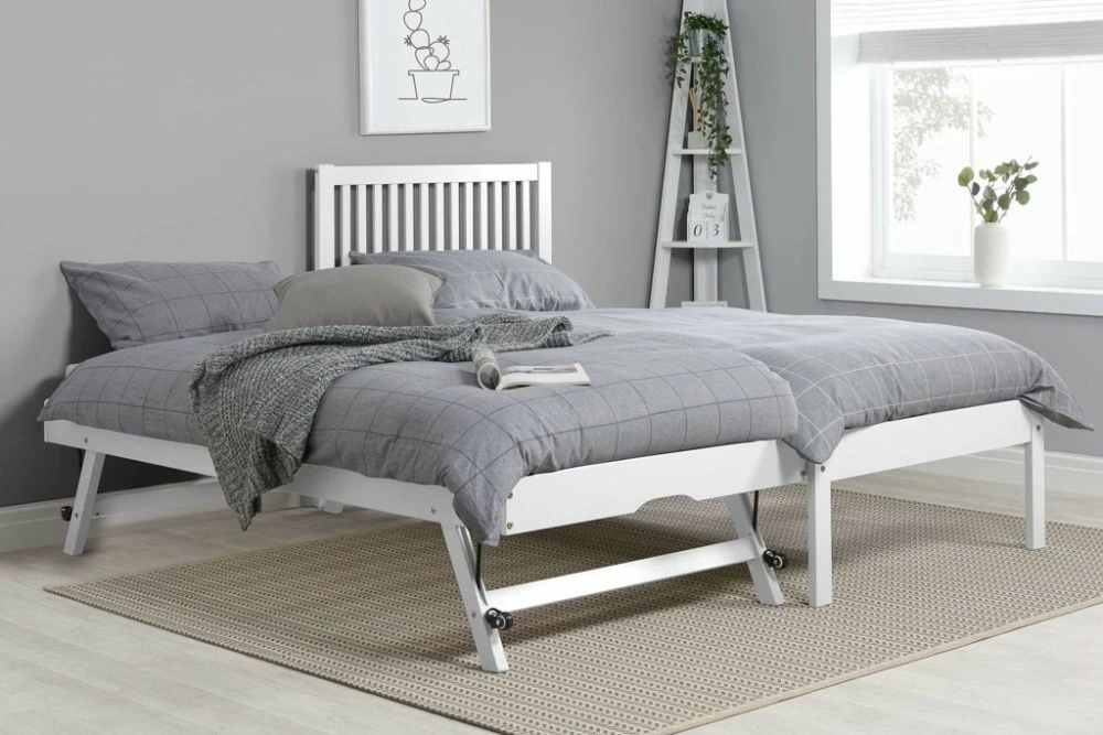 Birlea Buxton Guest Bed In White 4 Birlea Buxton Guest Bed In White - Image 2