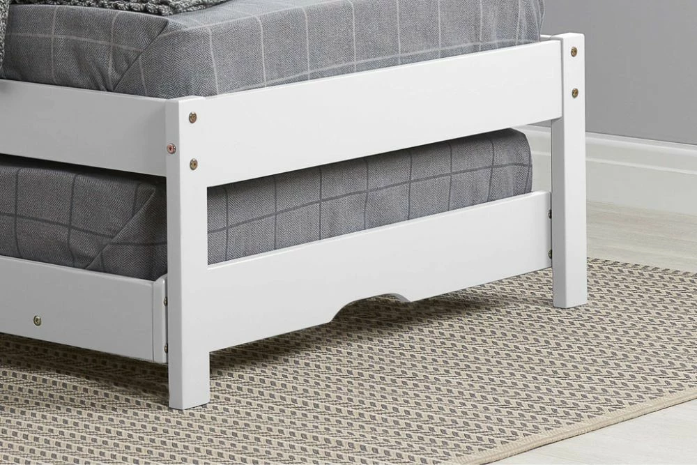 Birlea Buxton Guest Bed In White 5 Birlea Buxton Guest Bed In White - Image 3