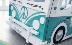 Julian Bowen Campervan Bunk Bed + 2 X Premier Mattresses -bedding sale cam701 1 1