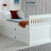 Amani UK Captains Storage Bed In White -bedding sale captains storage white1
