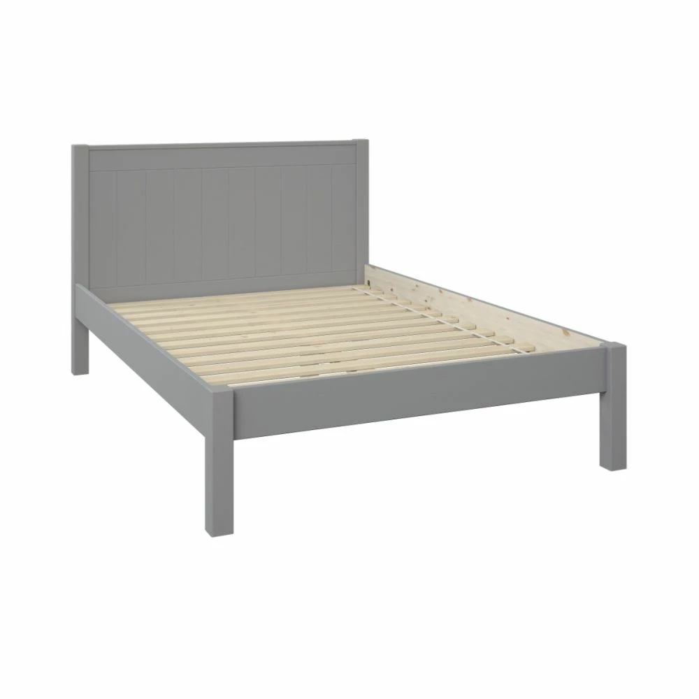 Stompa Classic Low End Double Bed In Grey 4 Stompa Classic Low End Double Bed In Grey - Image 2