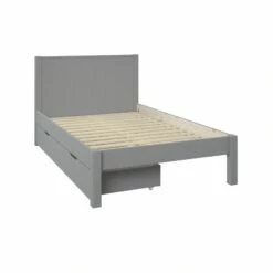 Stompa Classic Low End Small Double Bed In Grey With Drawers 5 Stompa Classic Low End Small Double Bed In Grey With Drawers -bedding sale cglesdpd 2