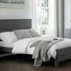 Julian Bowen Chloe Double Bed In Storm Grey 1 Julian Bowen Chloe Double Bed In Storm Grey -bedding sale chloe bed roomset