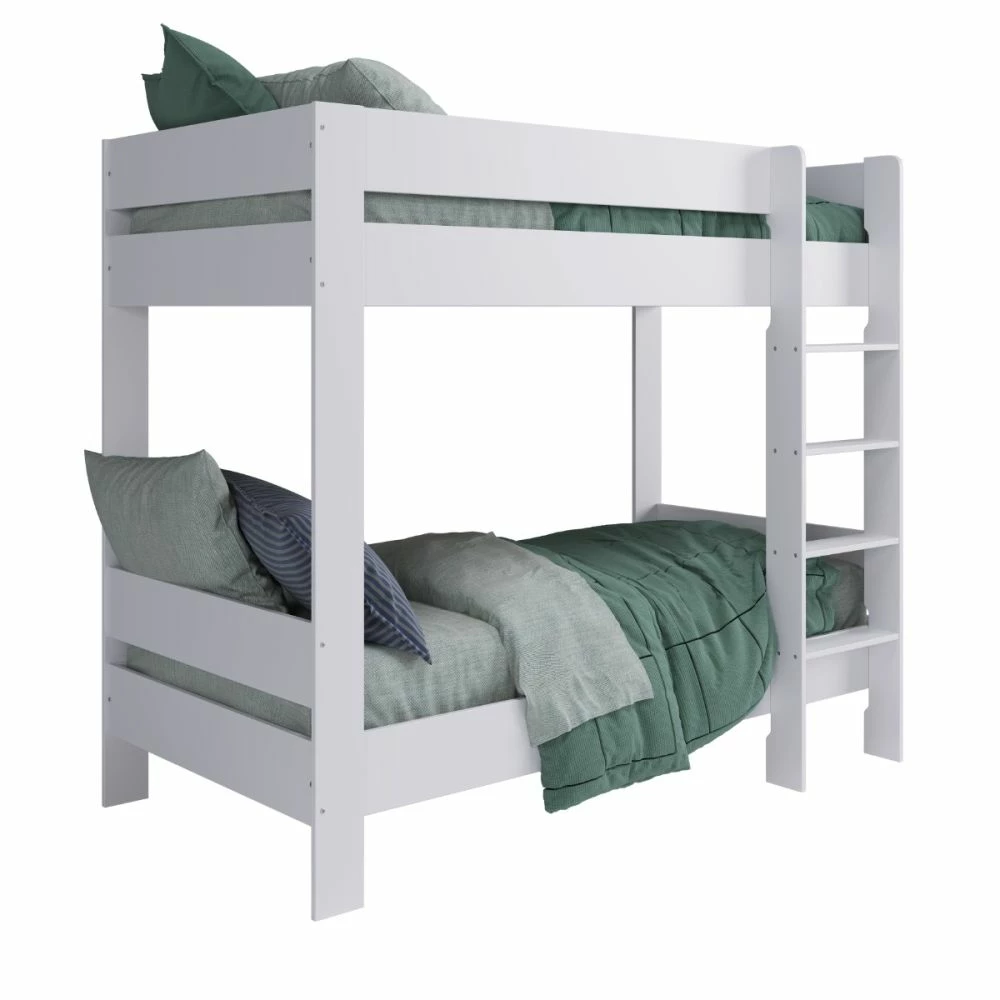 Kidsaw Coast Wooden Bunk Bed In White - UK Size 4 Kidsaw Coast Wooden Bunk Bed In White - UK Size - Image 2
