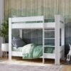 Kidsaw Coast Wooden Bunk Bed In White & Mattress Bundle 1 Kidsaw Coast Wooden Bunk Bed In White & Mattress Bundle -bedding sale coabb01w 2 cropped 2
