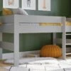 Kidsaw Coast Wooden 3ft Mid Sleeper Bed In Grey - UK Size 1 Kidsaw Coast Wooden 3ft Mid Sleeper Bed In Grey - UK Size -bedding sale coams02g 2 cropped