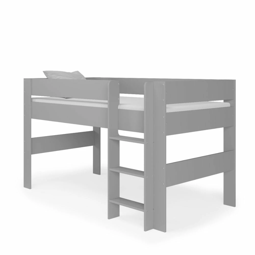 Kidsaw Coast Wooden 3ft Mid Sleeper Bed In Grey - UK Size 5 Kidsaw Coast Wooden 3ft Mid Sleeper Bed In Grey - UK Size - Image 3