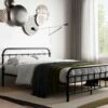 Flair Compton Black Metal Bed - Small Double 2 Flair Compton Black Metal Bed - Small Double -bedding sale compton2 cropped