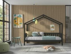 Vipack Dallas Day Bed In Anthracite -bedding sale dahk9080 02