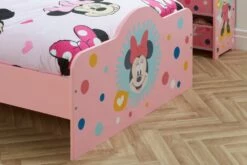 Disney Minnie Mouse UK Single Bed -bedding sale dis minb3 minnie mouse bed rs fe3