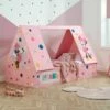 Disney Minnie Mouse Tent UK Single Bed -bedding sale dis mintb3 minnie mouse tent bed rs