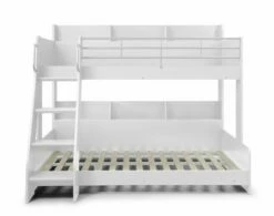 Julian Bowen Domino Triple Sleeper In White -bedding sale dom triple front