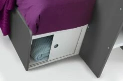 Julian Bowen Eclipse Bunk Bed In White & Charcoal 14 Julian Bowen Eclipse Bunk Bed In White & Charcoal -bedding sale ecl103 eclipse bunk charcoal white cutout 4