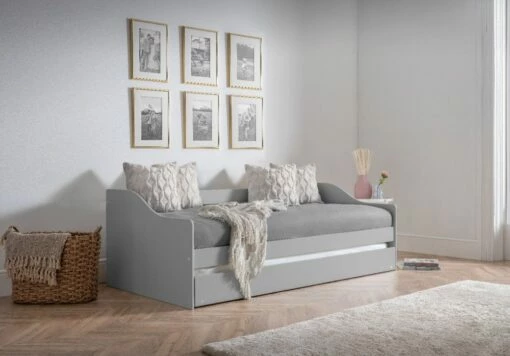 Julian Bowen Elba Daybed In Dove Grey 7 Julian Bowen Elba Daybed In Dove Grey -bedding sale elba dove grey daybed roomset closed