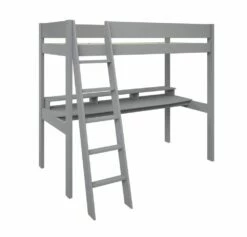 Kids Avenue Estella High Sleeper Gaming Bed In Grey -bedding sale est grey gaming1d