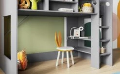 Everest Junior High Sleeper Bed In Grey 10 Everest Junior High Sleeper Bed In Grey -bedding sale everest4