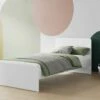 Flair Wizard White Single Bed Frame -bedding sale ff26s3cropped