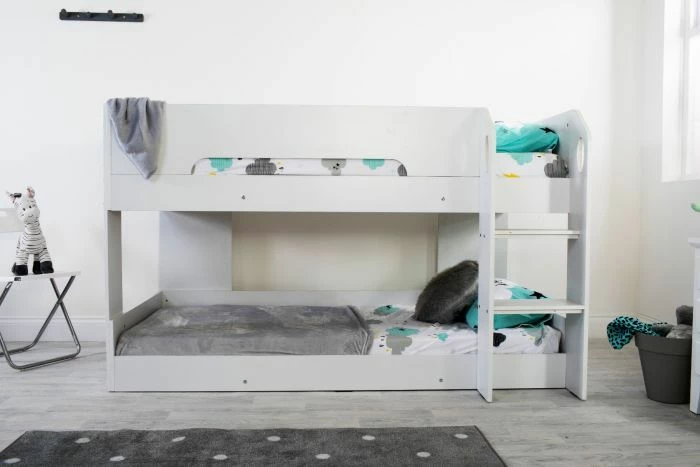 Relaxa Mini Bunk Bed In White 4 Relaxa Mini Bunk Bed In White - Image 2