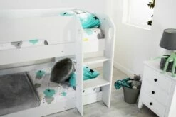 Relaxa Mini Bunk Bed In White 8 Relaxa Mini Bunk Bed In White -bedding sale ffmmb 2