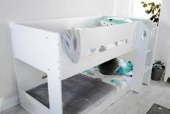 Relaxa Mini Bunk Bed In White 9 Relaxa Mini Bunk Bed In White -bedding sale ffmmb 3