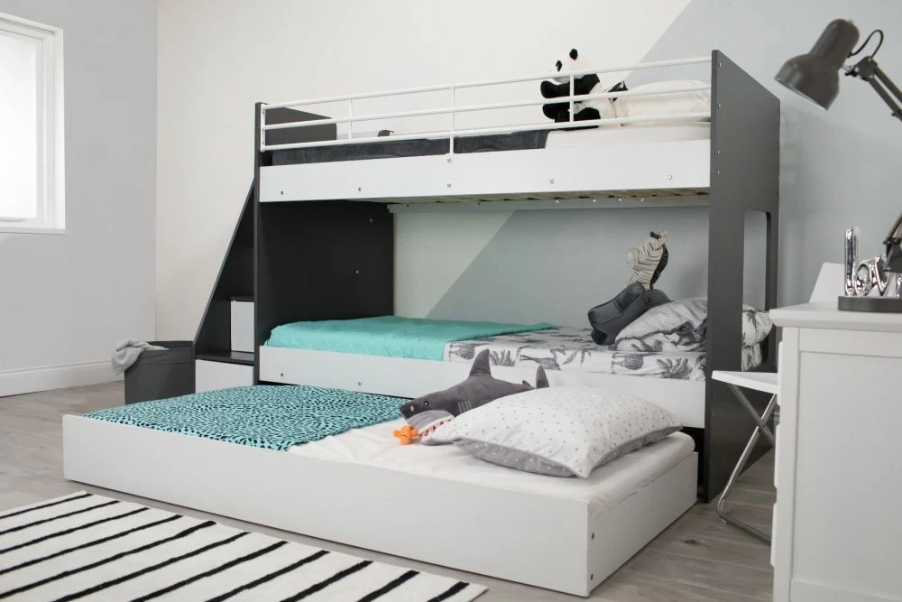 Flair Jasper Bunk Bed With Trundle Bed & Staircase 6 Flair Jasper Bunk Bed With Trundle Bed & Staircase - Image 4