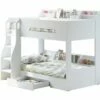 Flair Flick Bunk Bed In White -bedding sale flair flick bunk white1