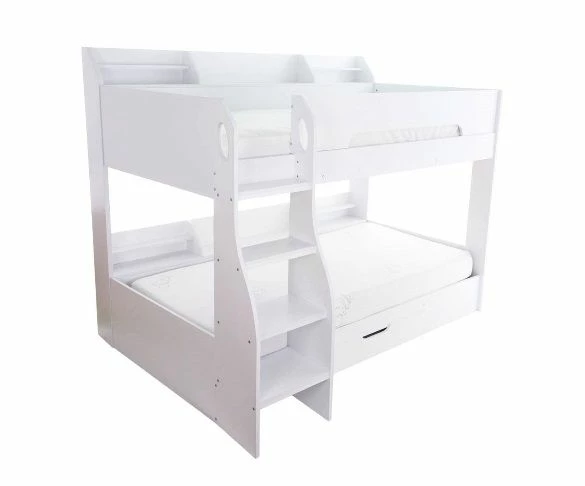 Flair Flick Bunk Bed In White 4 Flair Flick Bunk Bed In White - Image 2