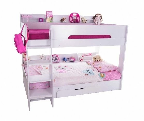 Flair Flick Bunk Bed In White 6 Flair Flick Bunk Bed In White - Image 4