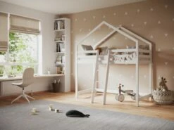 Apollo White House Mid Sleeper Bed - 3ft UK Single -bedding sale fnokmw 1