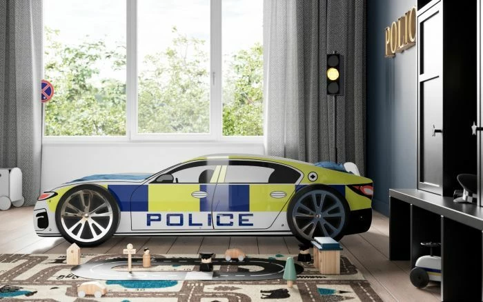 Police Car Racer Bed 5 Police Car Racer Bed - Image 3