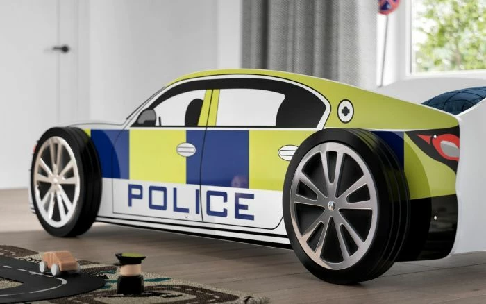 Police Car Racer Bed 6 Police Car Racer Bed - Image 4