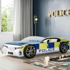 Police Car Racer Bed