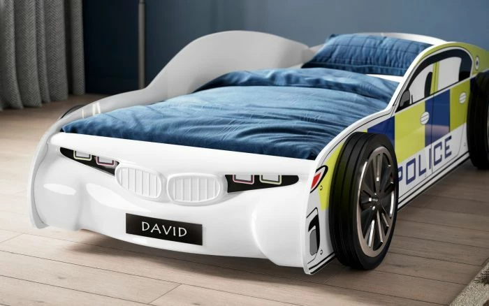 Police Car Racer Bed 4 Police Car Racer Bed - Image 2
